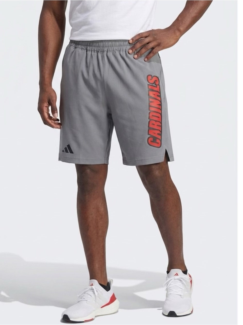 adidas Men's Louisville Cardinals AEROREADY Training Shorts , NWT ,XS 9’